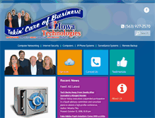 Tablet Screenshot of iowatechnologies.com